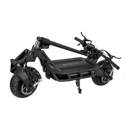 Folding electric scooter Nami Blast 2 Max with a sleek black design and large tires