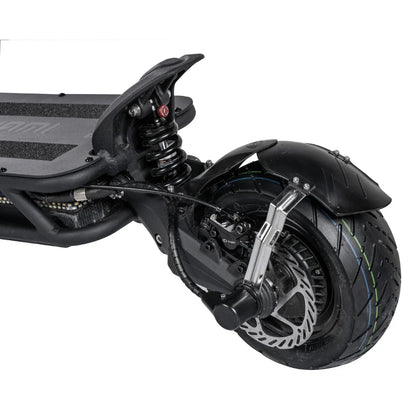 Electric Scooter Nami Blast Max features a robust design, advanced suspension system, and durable rear tire.