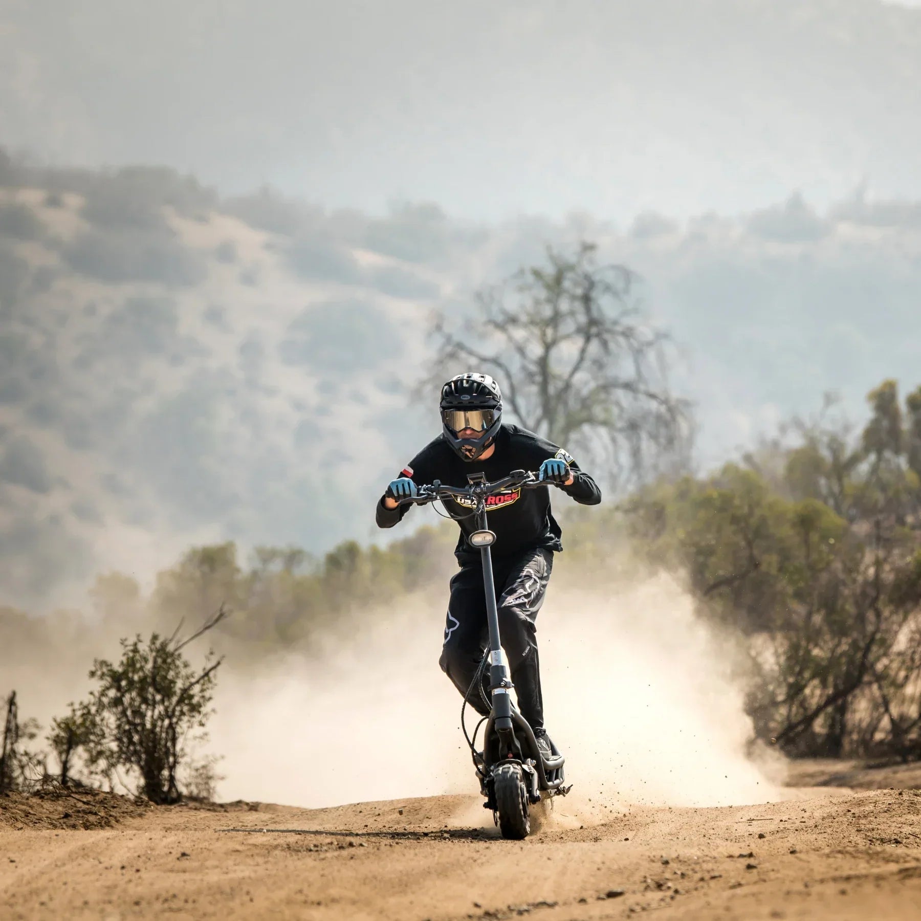 Electric Scooter Nami Burn E 3 Max, designed for off-road adventures, featuring rugged terrain performance, and powerful speed.