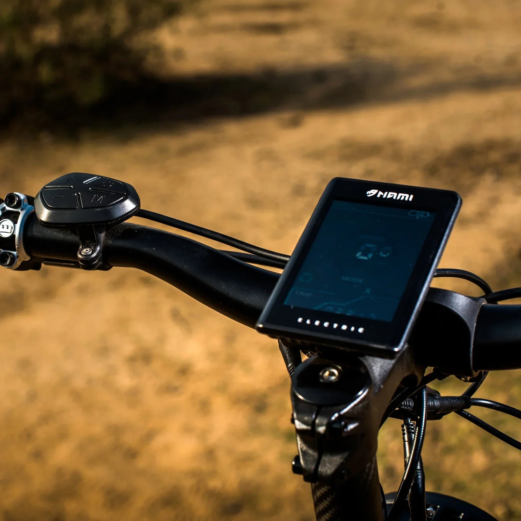 Electric Scooter Nami Burn E 3 Max features a sleek digital display and ergonomic handlebar controls for easy operation.