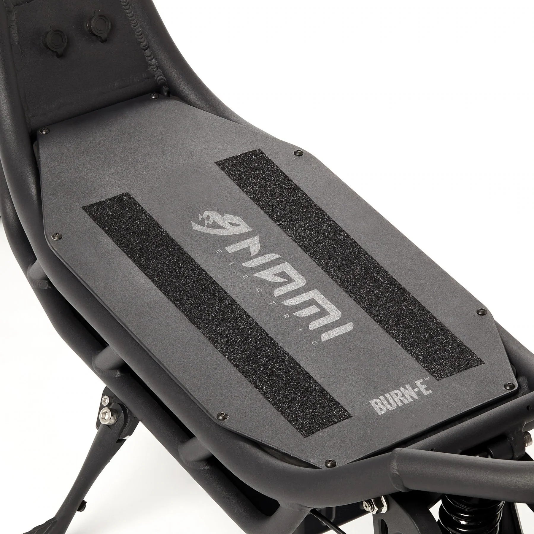 Electric Scooter Nami Burn E 3 Max features a robust textured deck for enhanced grip and stability.