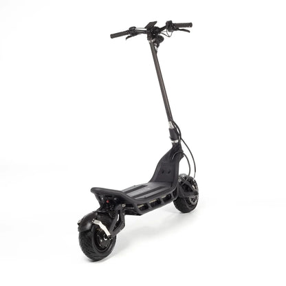 Electric Scooter Nami Burn E 3 Max, sleek black design, sturdy frame, wide tires for stability, and comfort.