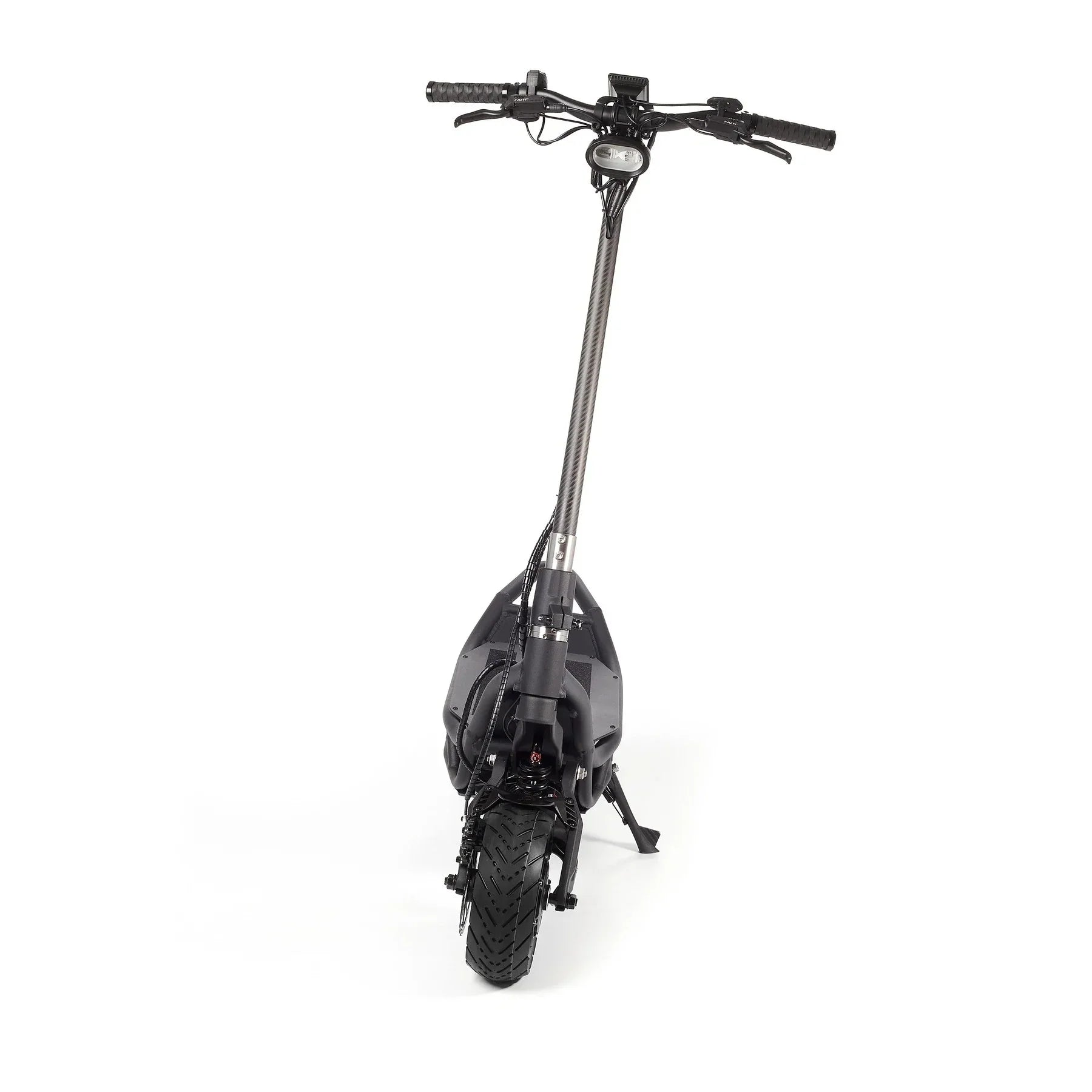Electric Scooter Nami Burn E 3 Max, sleek design with a robust body and wide tire for stability and performance.