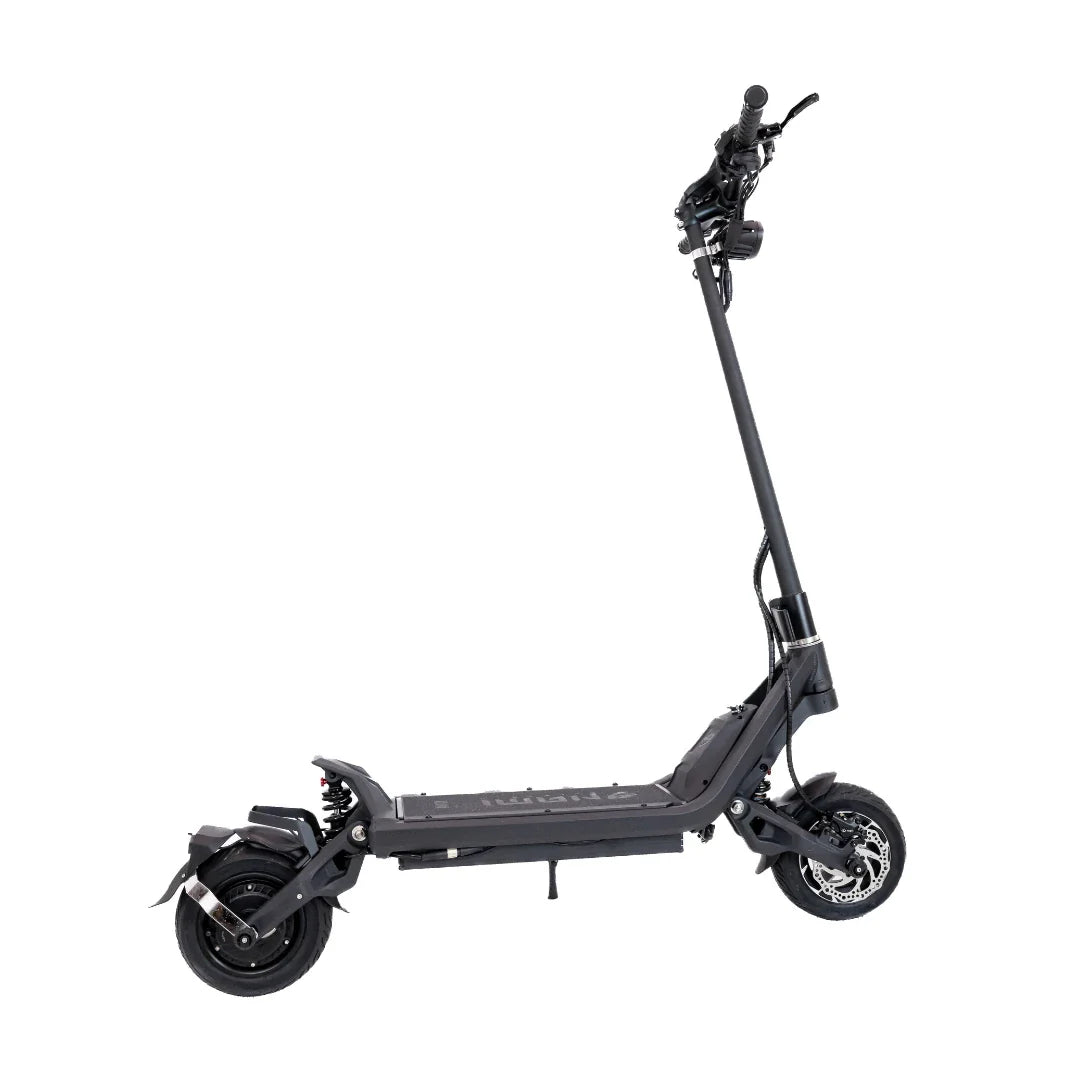 Electric Scooter Nami Klima One features a sleek design, sturdy frame, and robust wheels for a smooth ride.
