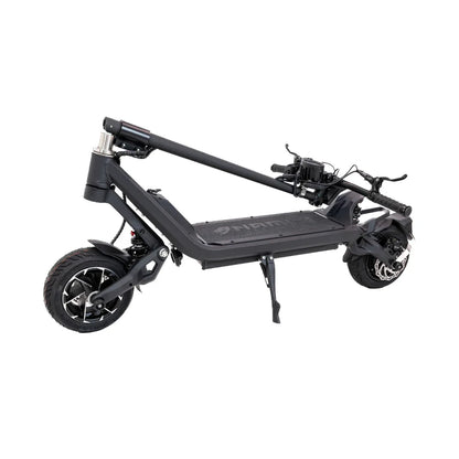 Electric Scooter Nami Klima One, compact folding design with robust tires, ideal for urban commuting.