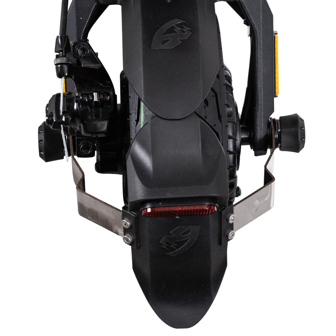 Electric Scooter Nami Stellar, displaying a sleek design with modern features and sturdy rear construction.