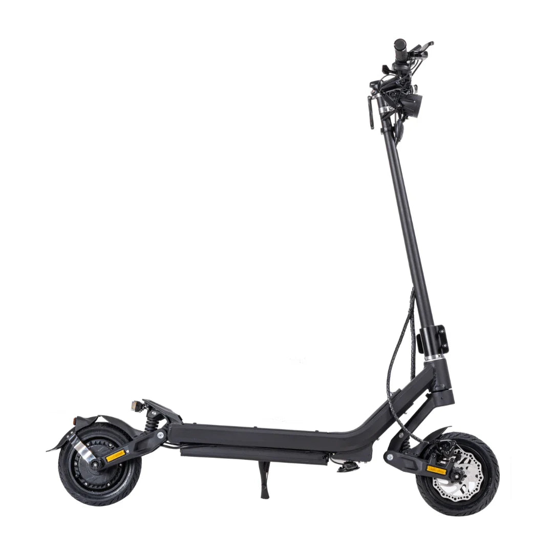 Electric Scooter Nami Stellar, sleek and robust design, features large wheels and a foldable frame for convenience.