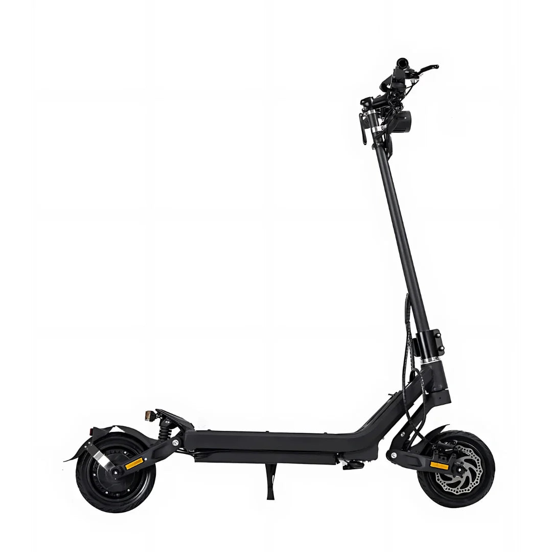 Electric Scooter Nami Superstellar offers a sleek, modern design with a sturdy frame and high-performance wheels for smooth rides.