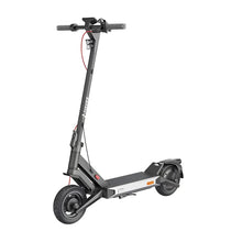 Electric Scooter Navee S40 features a sleek black design, sturdy frame, and a textured footboard for grip.