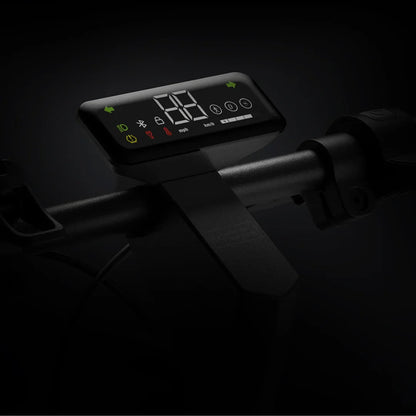 Electric Scooter Navee S40 features a sleek LED display showing speed and battery status, designed for convenience.