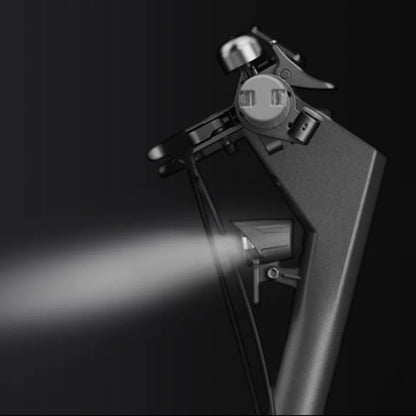 Electric Scooter Navee S40 features a sleek design with integrated lighting for enhanced visibility and safety.