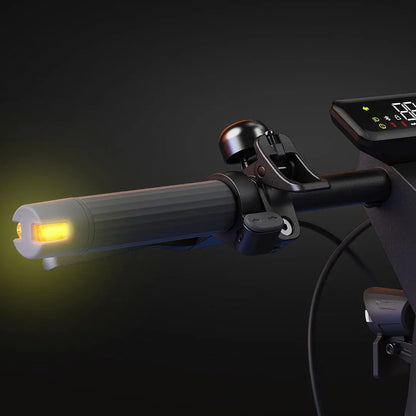 Electric Scooter Navee S60 features a sleek handlebar with an illuminated grip and integrated controls.
