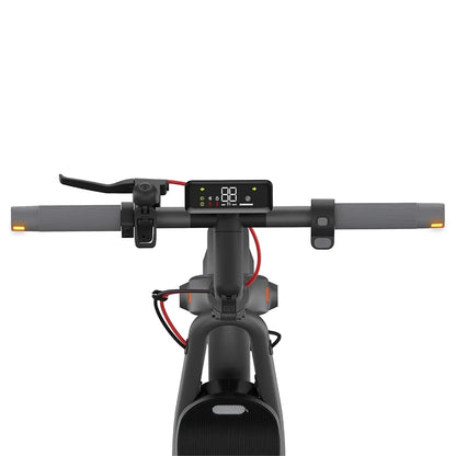 Electric Scooter Navee V40i Pro, featuring a digital display, handlebar grips, and brake lever, sleek design.