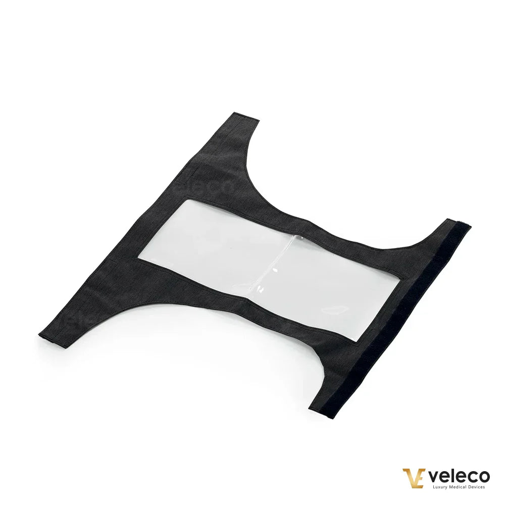Waterproof display cover for mobility scooters – black cover with clear window