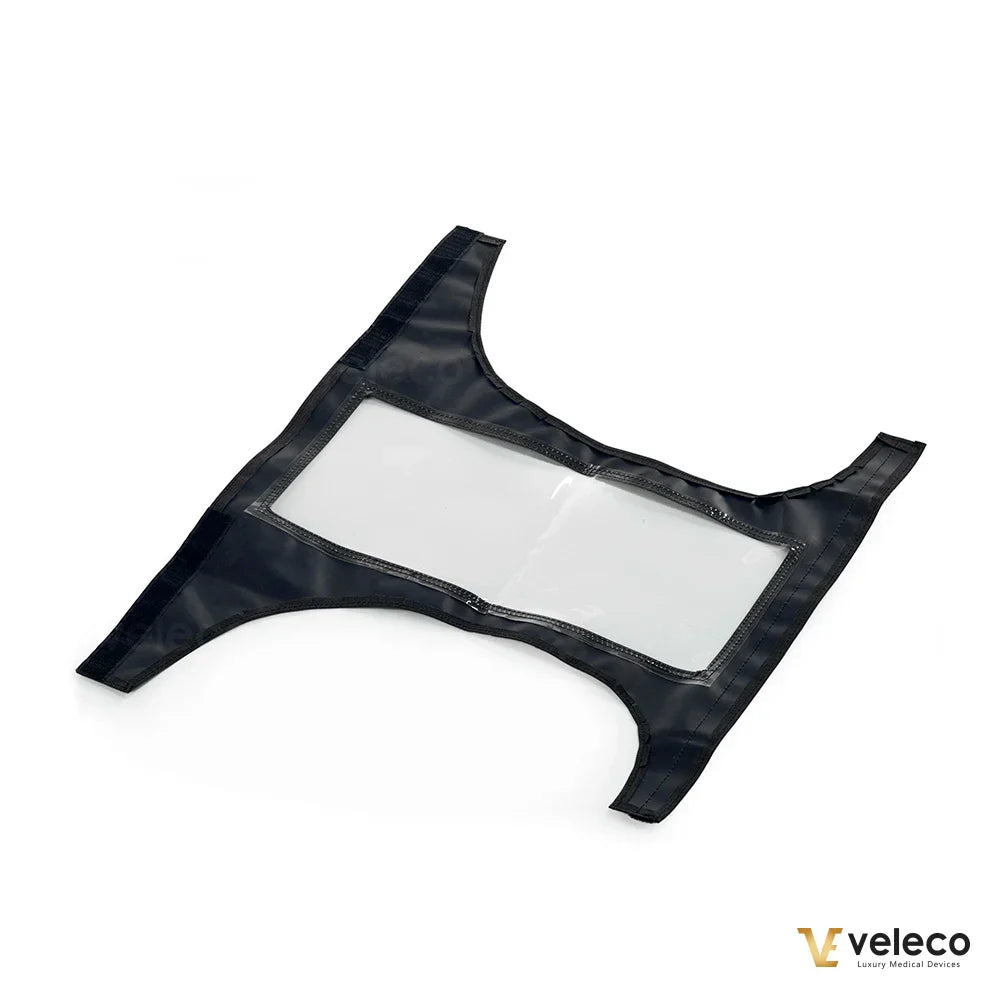 Waterproof display cover for mobility scooters – waterproof display cover, top view