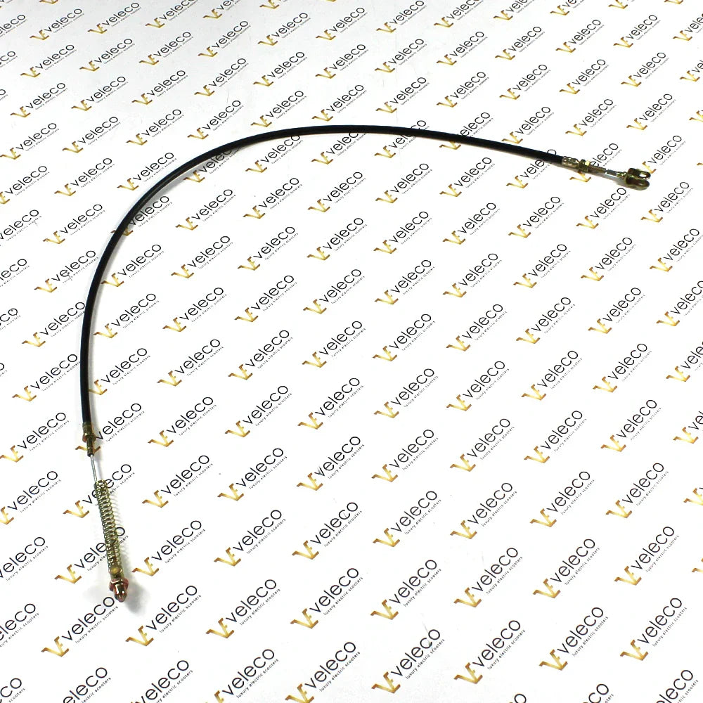 Front Parking Brake Cable for Veleco Sagitta – curved black brake cable