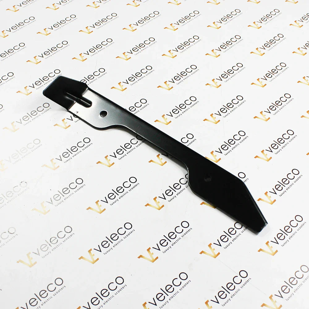 Right Flashing Footrest for Veleco Sagitta – black metal footrest
