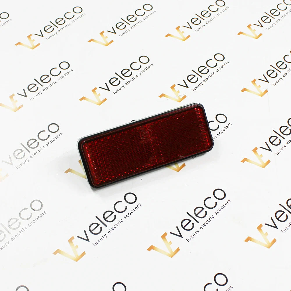 Reflective red stripe for Veleco Sagitta – red rectangular reflector