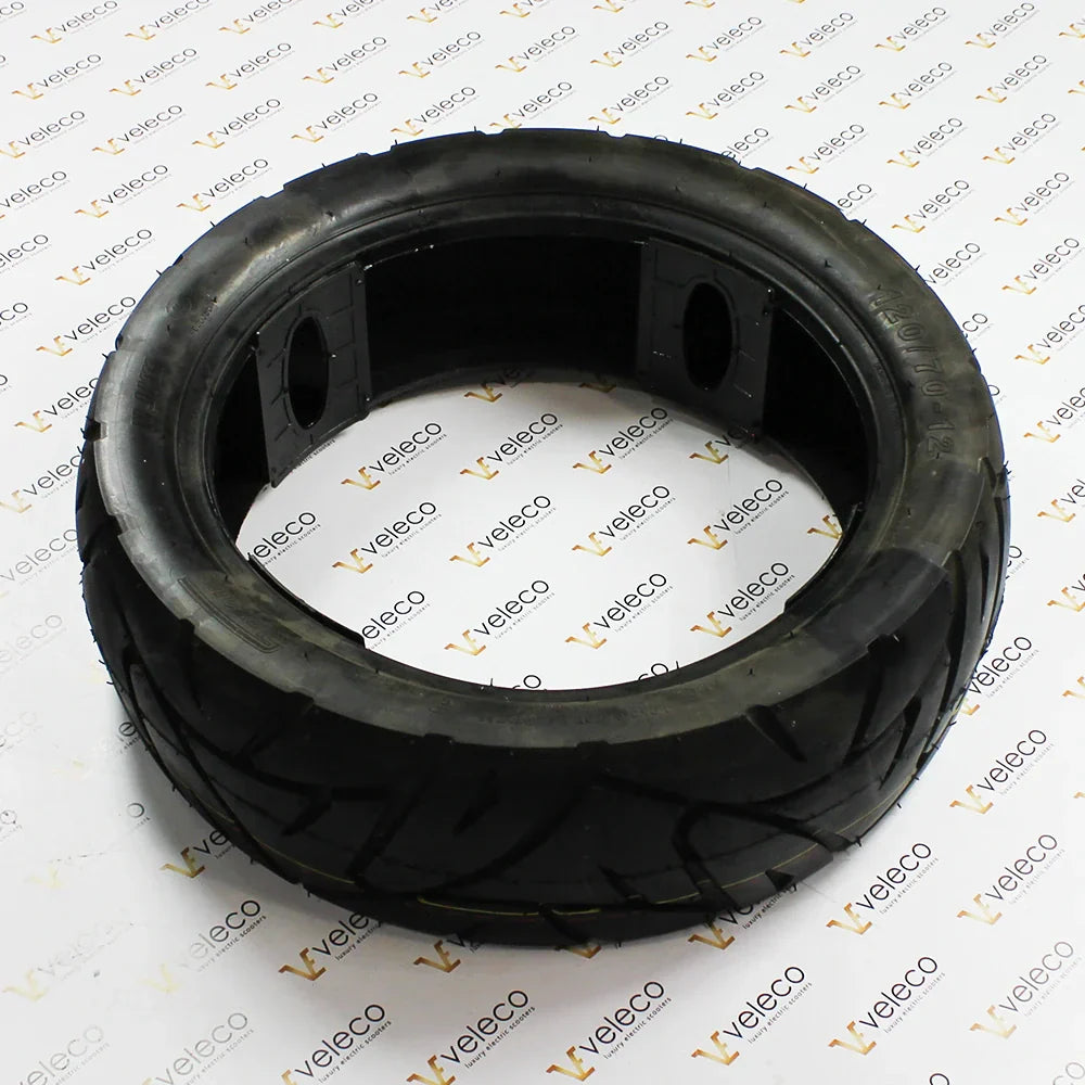 Rear Outer Tire for Veleco Sagitta – rear outer tire, top view
