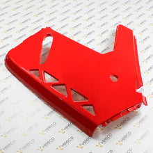 Rear shield left red Veleco Sagitta