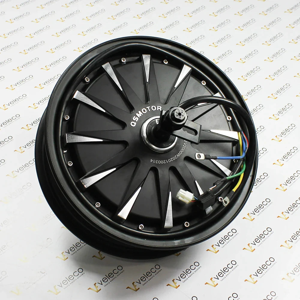 Engine for Veleco Sagitta – black electric motor wheel hub