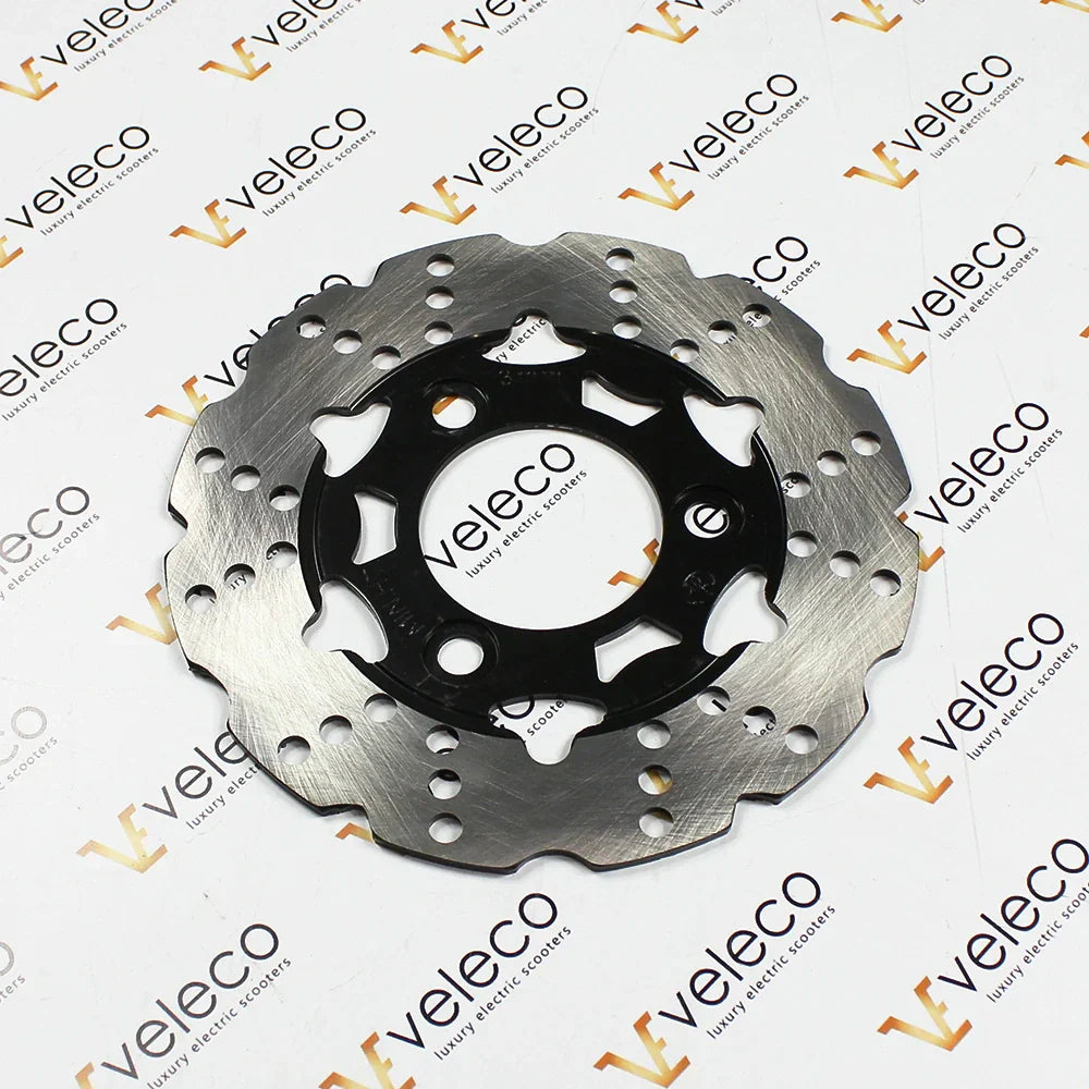 Brake Disc for Veleco Sagitta – silver and black brake disc