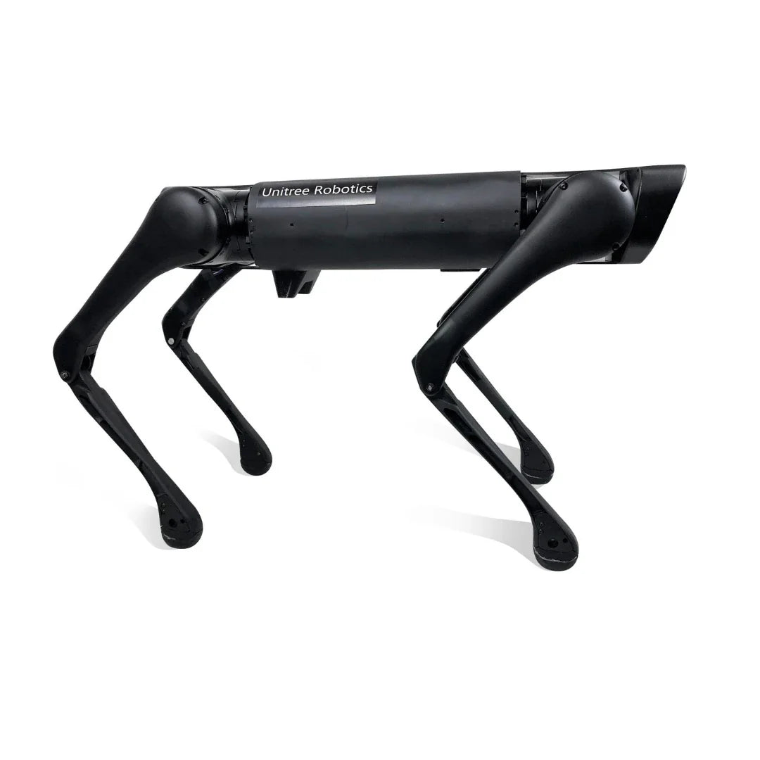 Unitree AlienGo – side view with logo