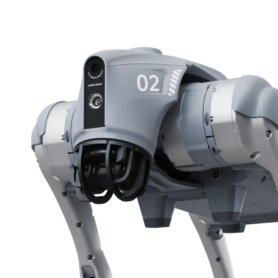 Unitree GO2 Air/Pro – front camera and sensor close-up