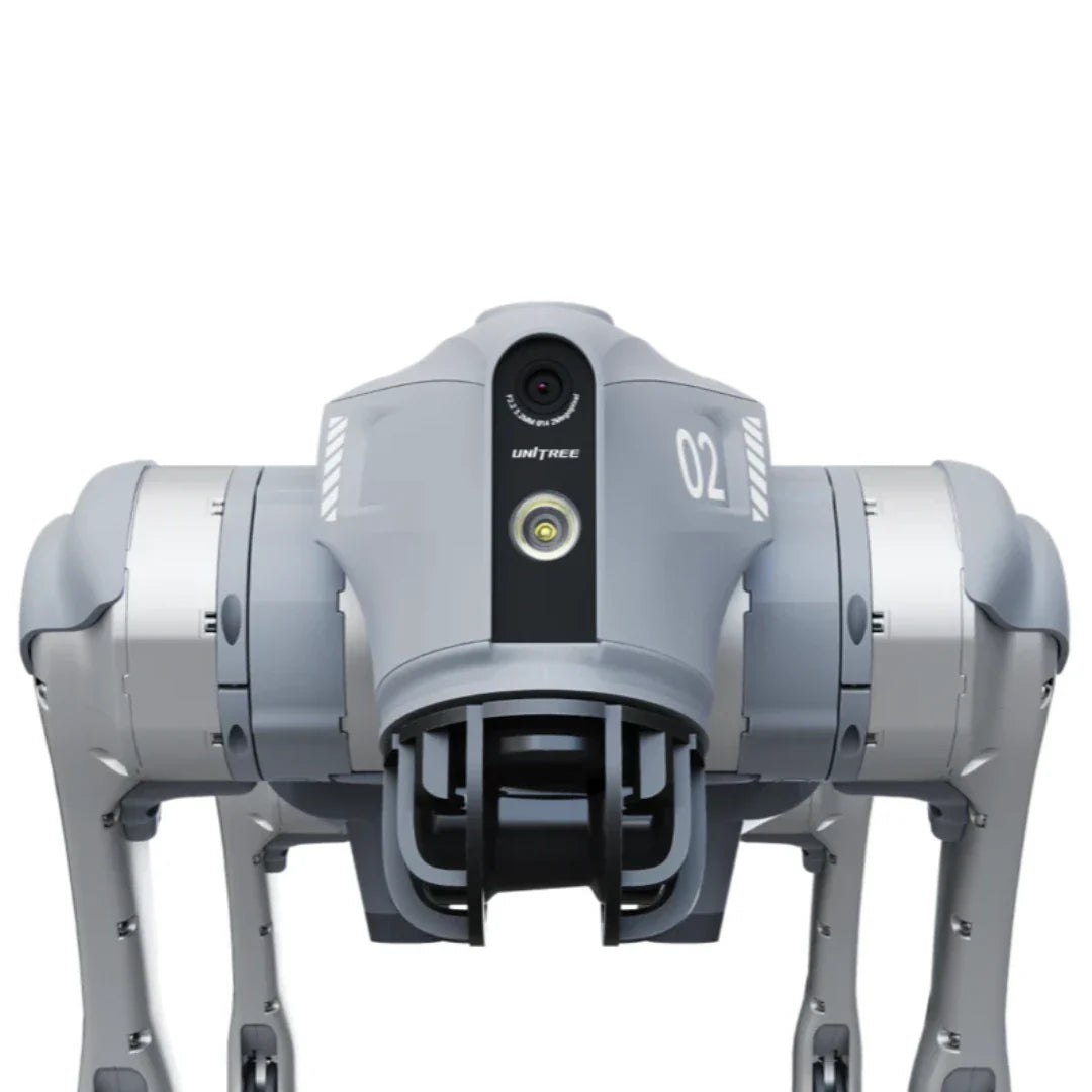 Unitree GO2 Air/Pro – front view, head close-up