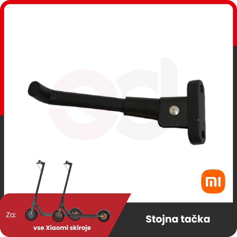 Nožica za električni romobil Xiaomi – crna nožica s pločicom za montiranje