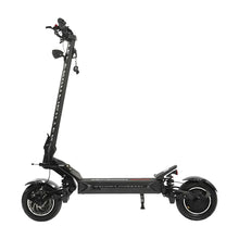 Electric Scooter Teverun Fighter 11 Plus, a sleek black design with robust wheels and advanced features.