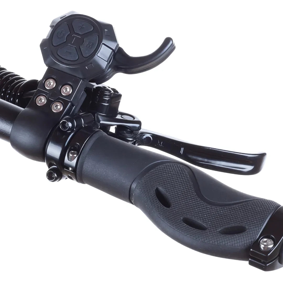 Electric scooter Teverun Fighter Mini PRO 2025 – right handlebar grip and brake lever