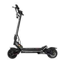 Electric Scooter Teverun Fighter Mini Pro 2025 features a sleek black design, sturdy construction, and ergonomic handlebars.