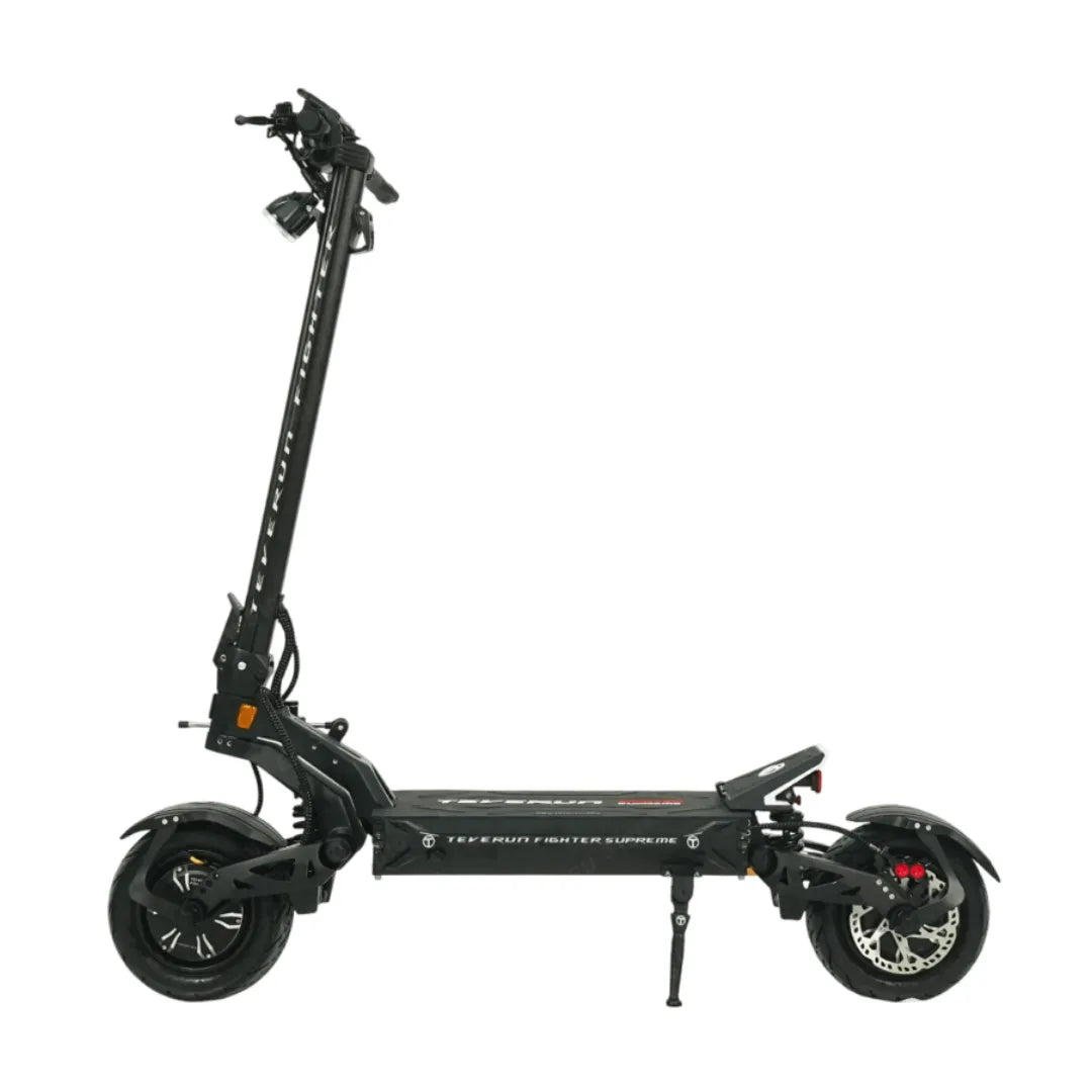 Electric scooter Teverun Fighter SUPREME 7260 Ultra 2026 – side view, white background