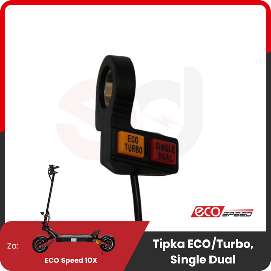 DUAL / TURBO Schalter für ECO Speed 10X