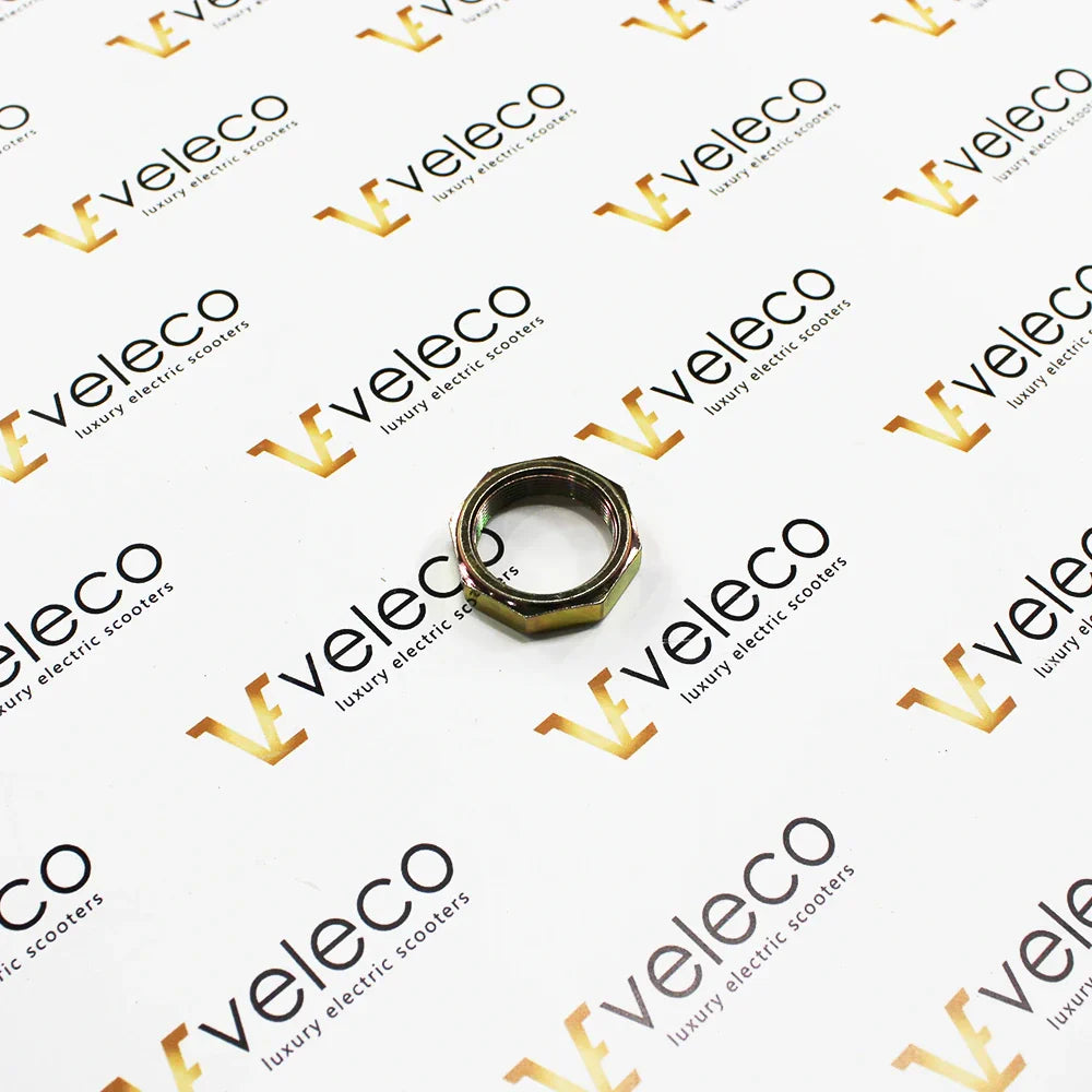 Steering Column Mounting Element Number 07 – gold hexagonal metal nut