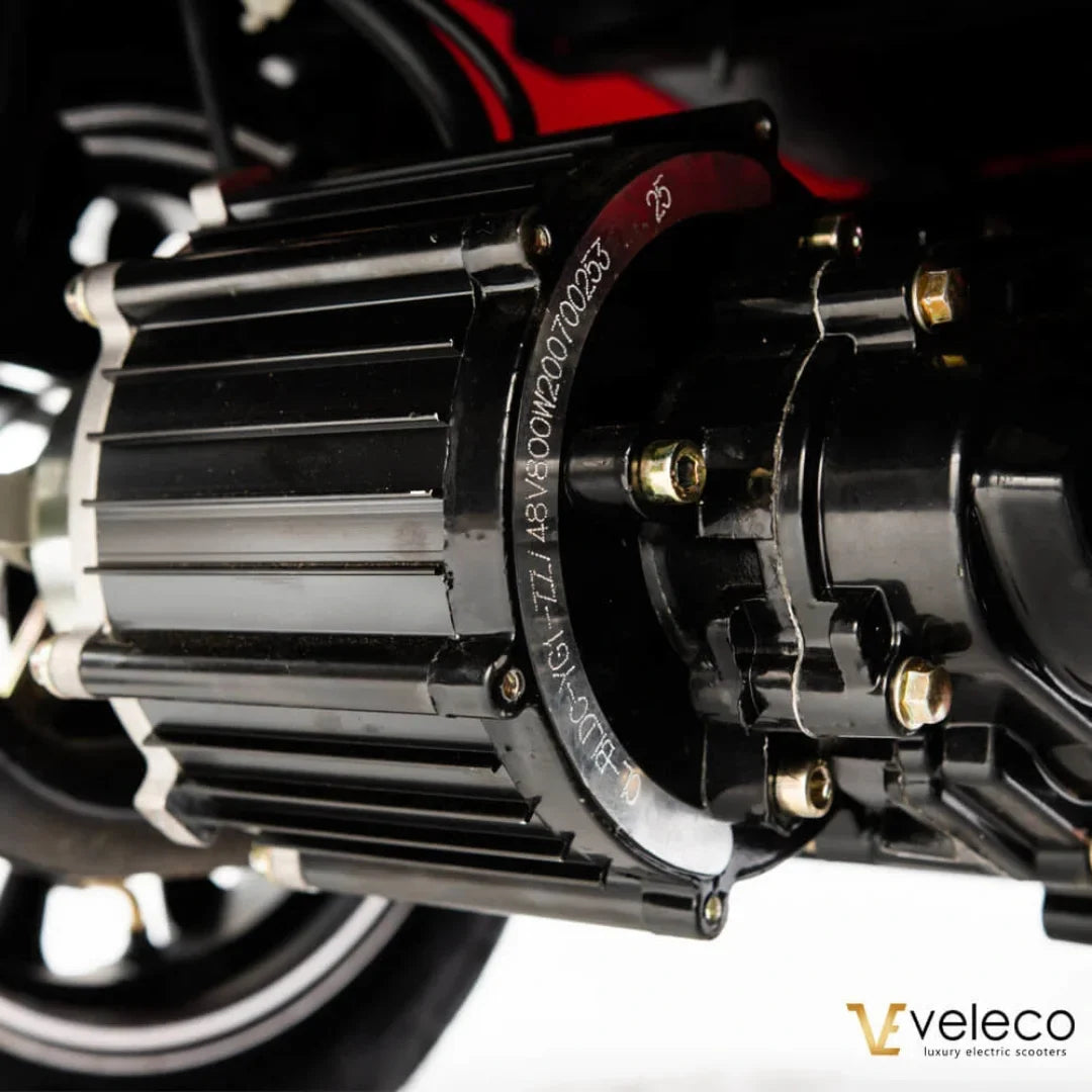 Electric Mobility Scooter Veleco Draco features a robust electric motor, designed for smooth rides and durability.
