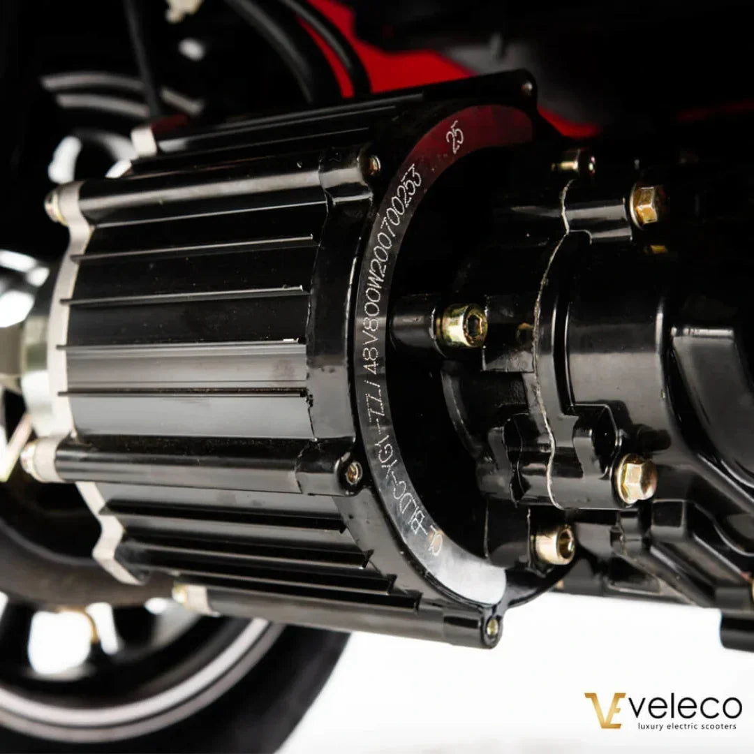 Veleco Draco – rear motor close-up