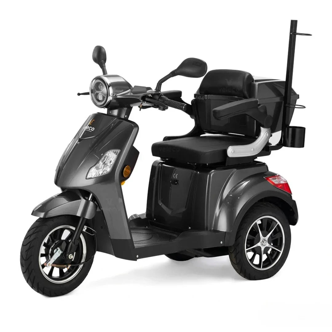 Veleco Draco – grey colour variant, front three-quarter view