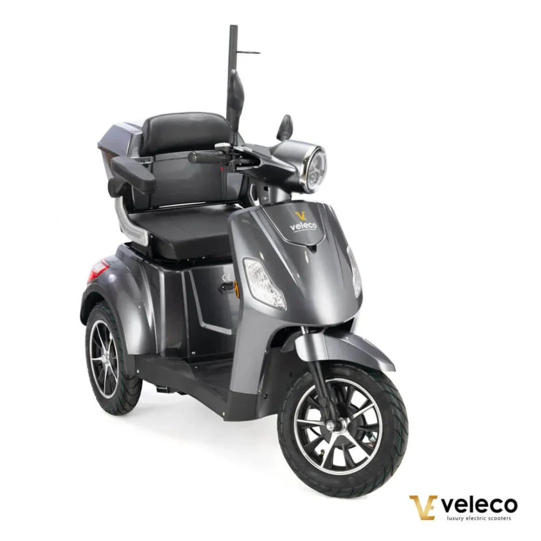 Veleco Draco – grey colour variant, front three-quarter view