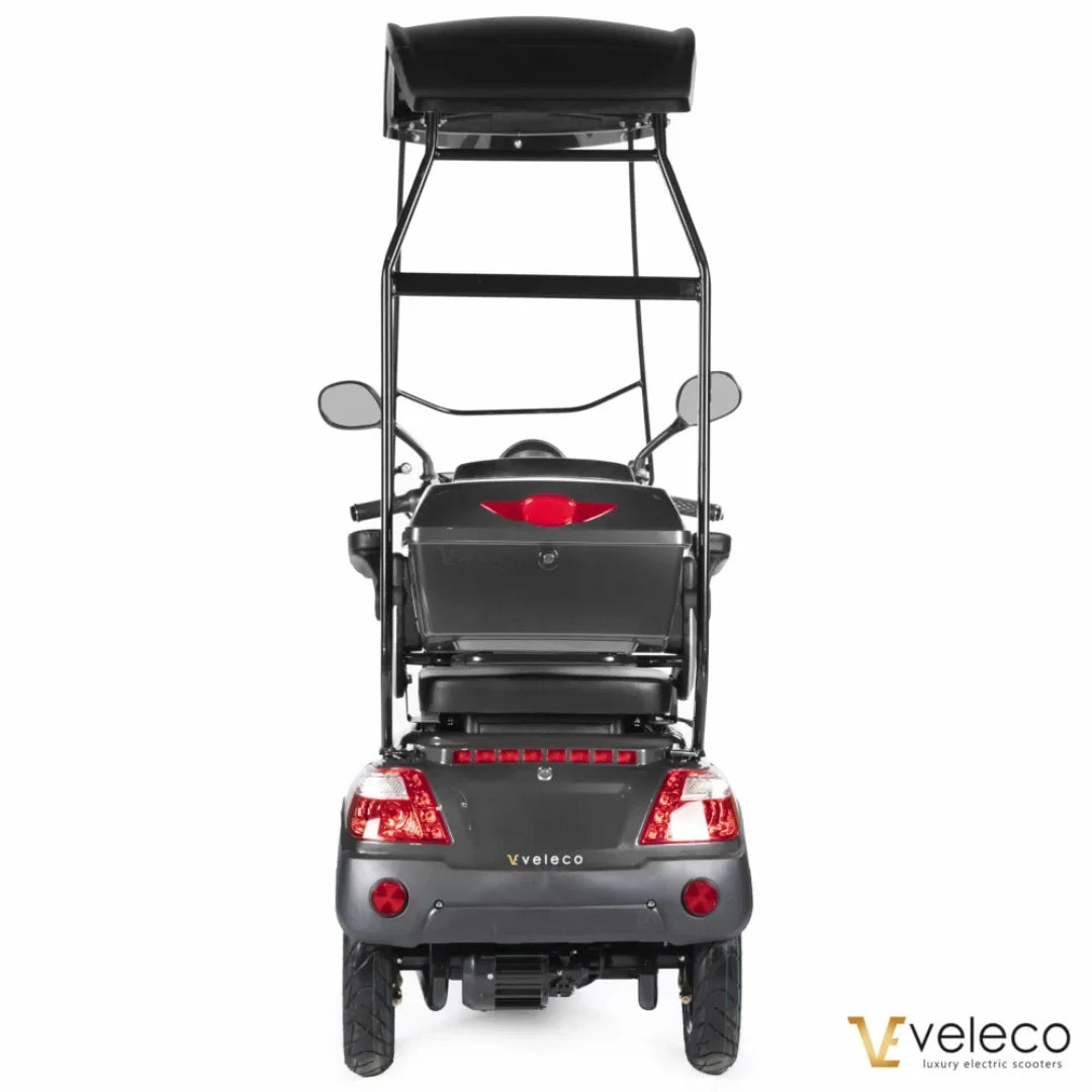 Veleco Faster – dark grey colour variant, rear view