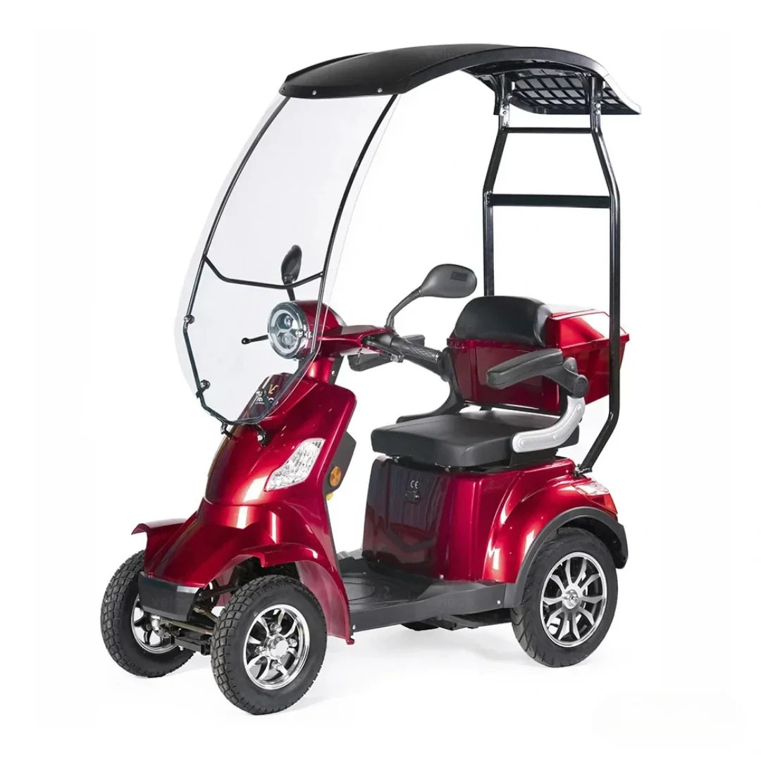 Veleco Faster – red with canopy and windscreen