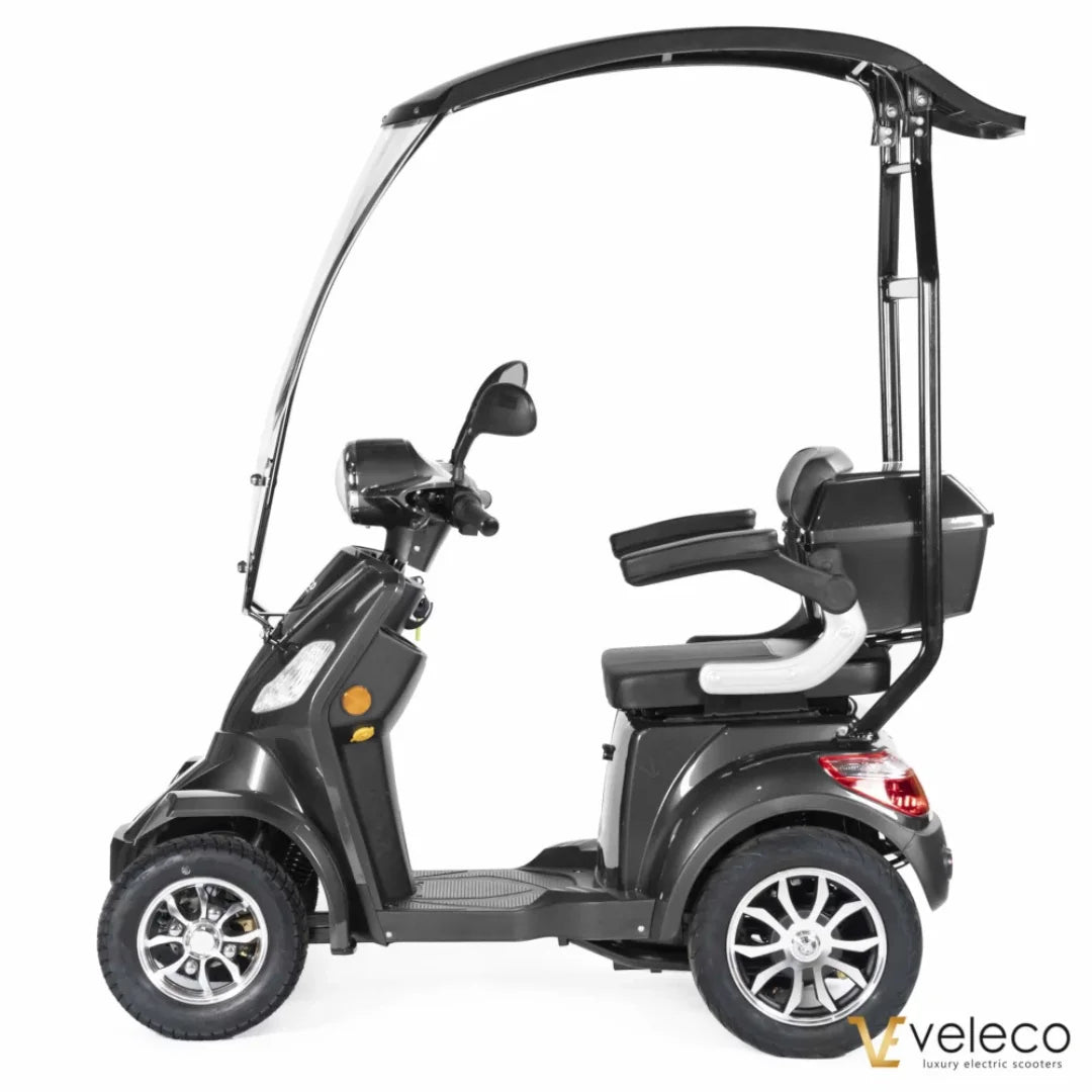 Veleco Faster – dark grey colour variant, side view
