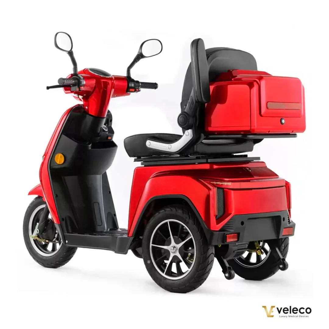 Veleco Turris – rear side view, red colour variant