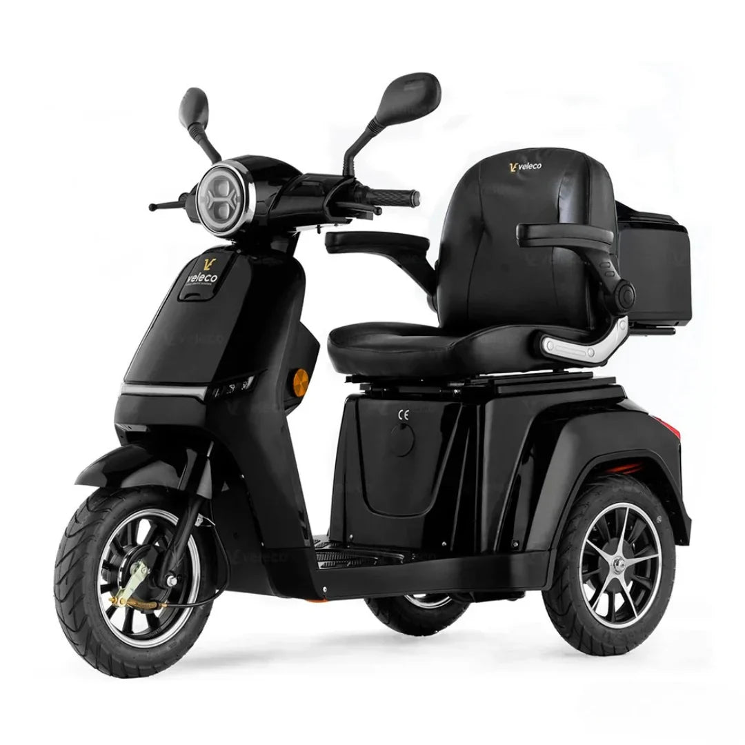 Veleco Turris – front three-quarter view, black colour variant
