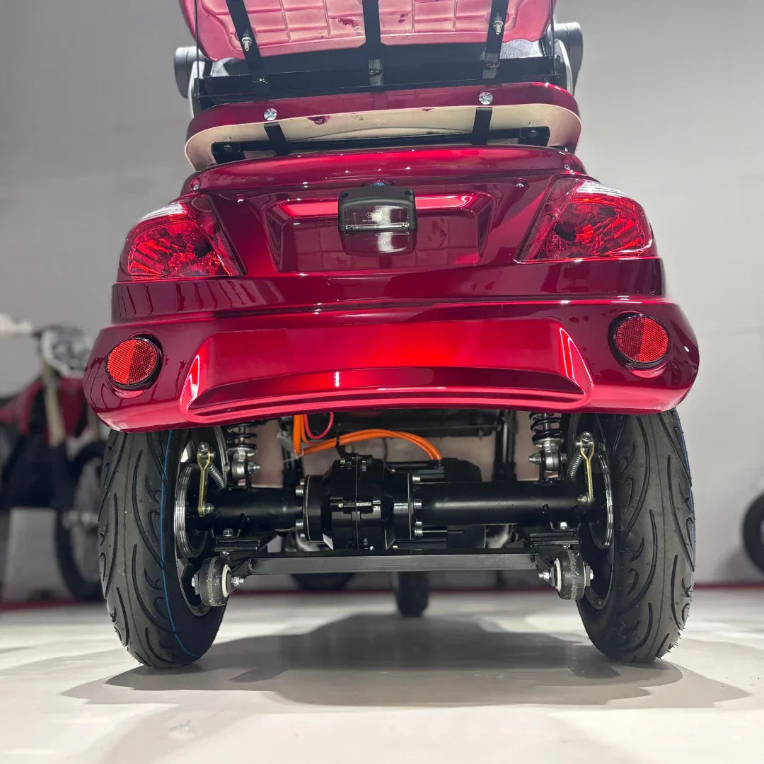 Vigorous VISTA 1 – rear view, suspension and wheels visible