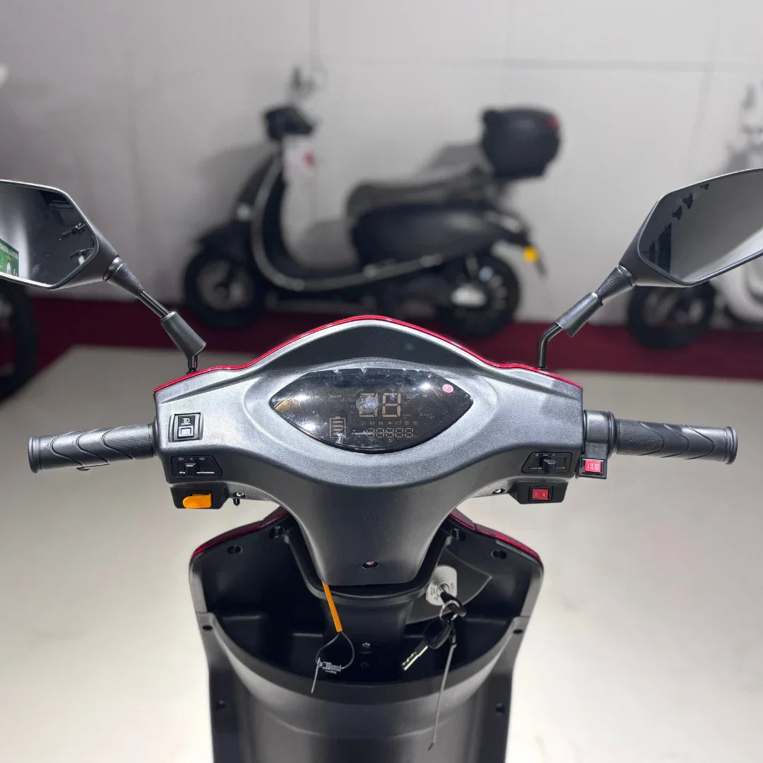 Vigorous VISTA 1 – dashboard and handlebar close-up