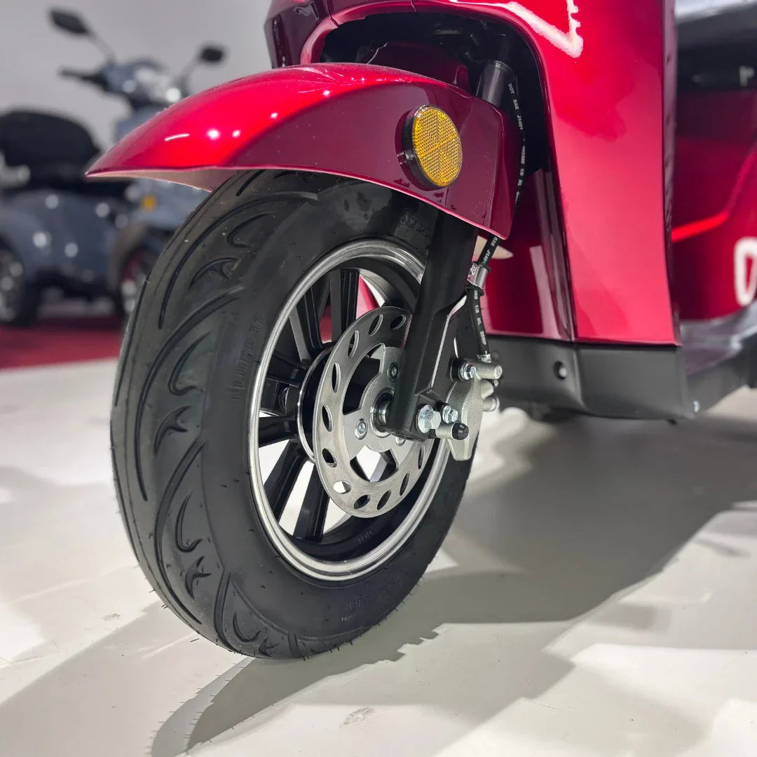 Vigorous VISTA 1 – front wheel and disc brake close-up