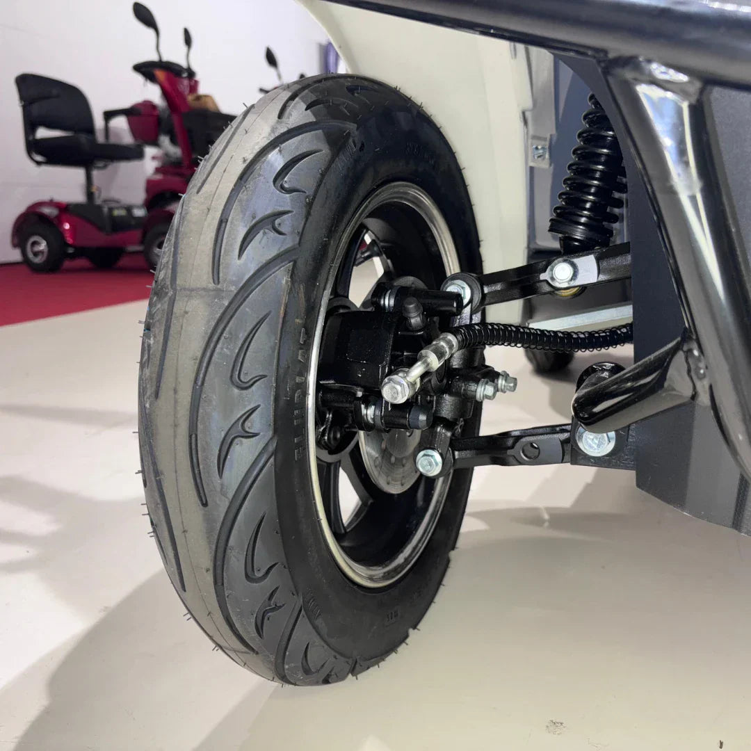 Vigorous VISTA Q1 – rear wheel and suspension detail