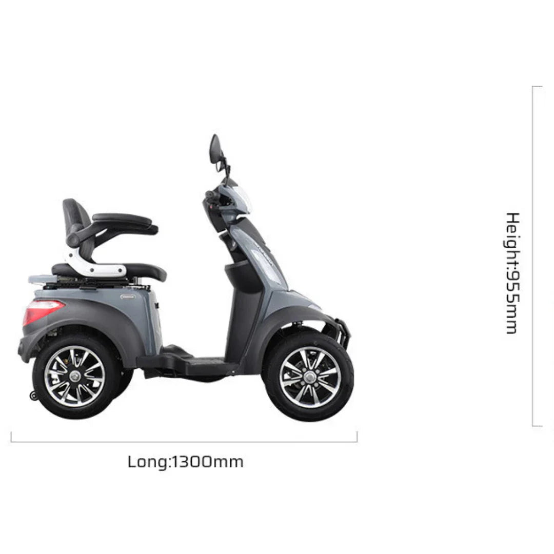 Vigorous VISTA Q1 – side view with dimensions
